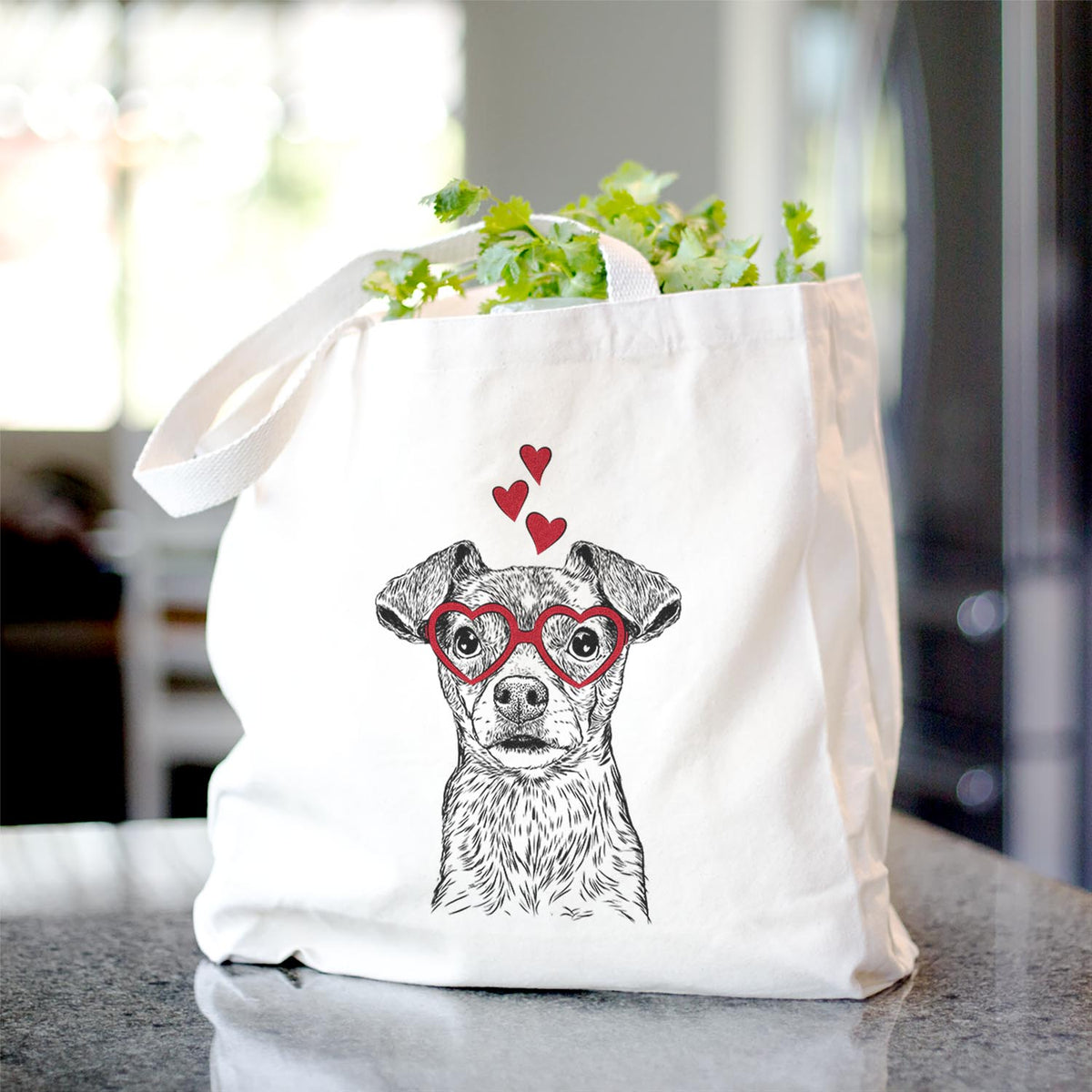 Olive the Mixed Breed - Tote Bag