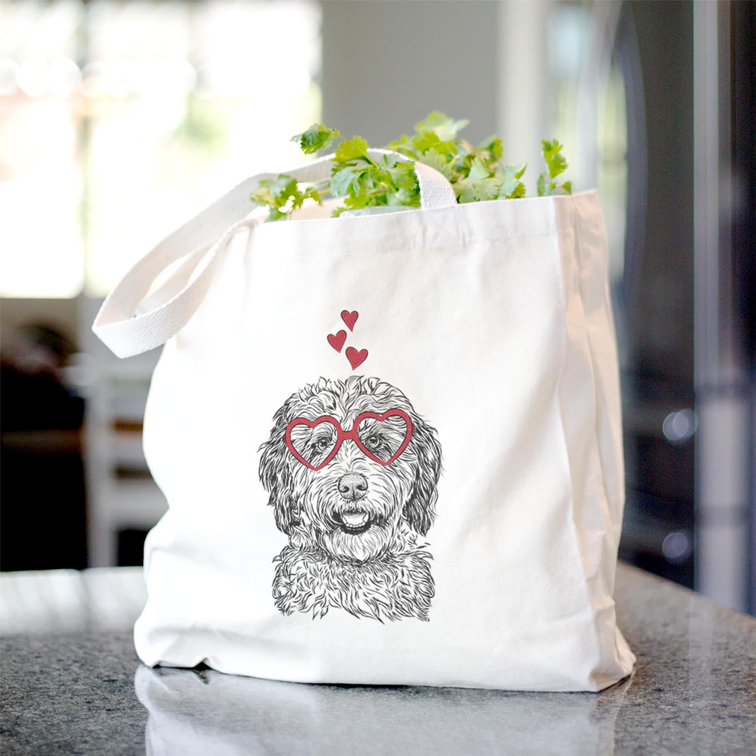 Palmer the Aussiedoodle - Tote Bag