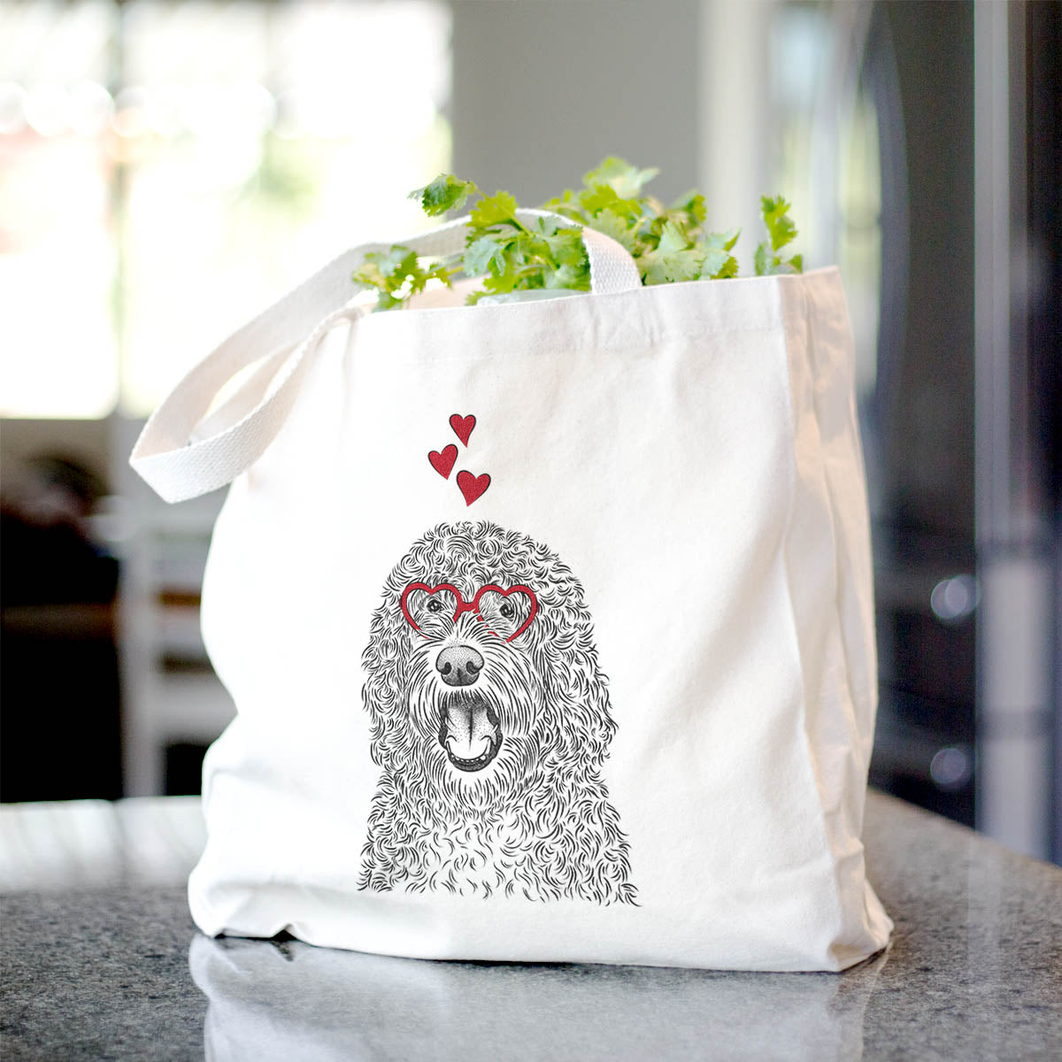 Phillip the Portuguese Water Dog - Tote Bag