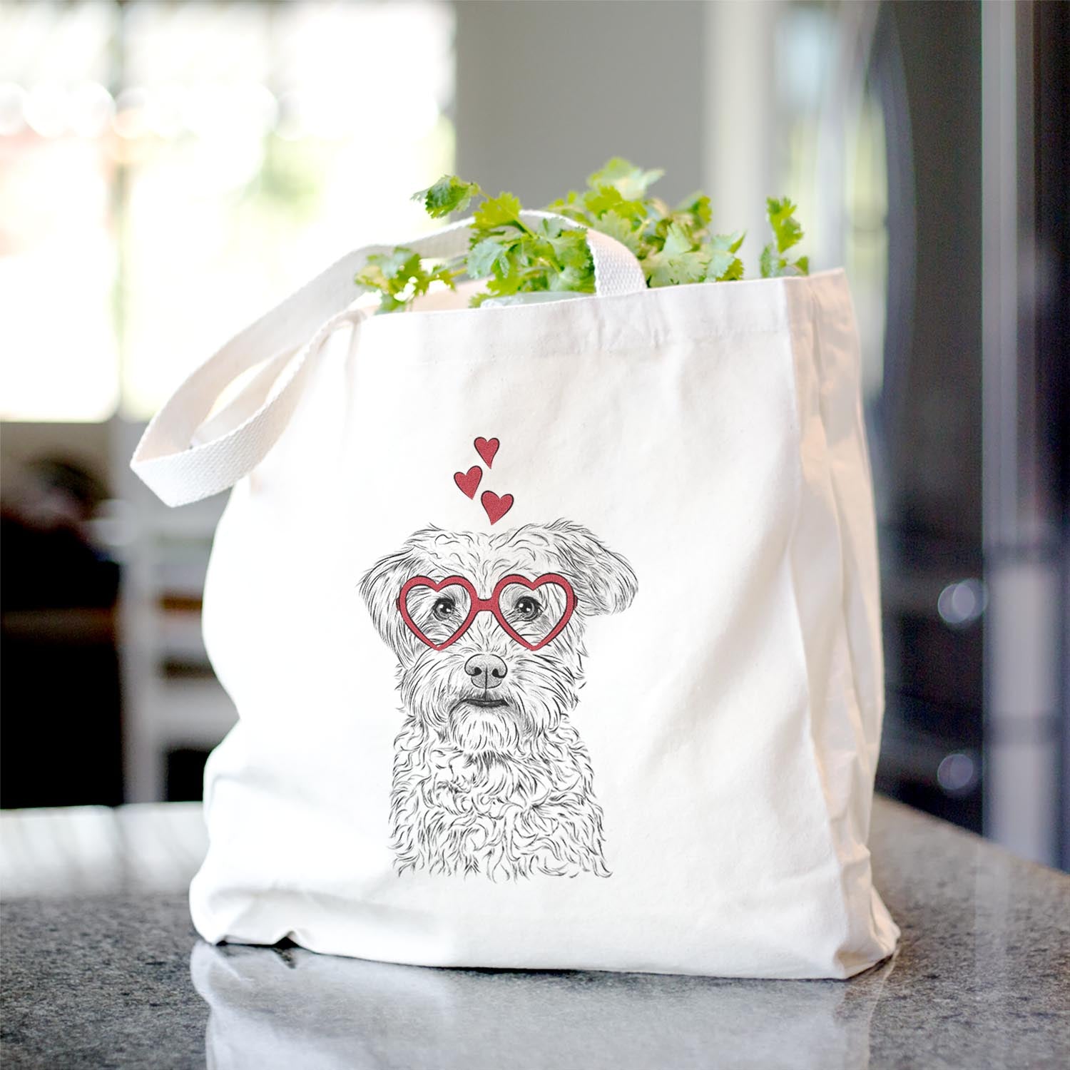 Rudy the Schnoodle - Tote Bag