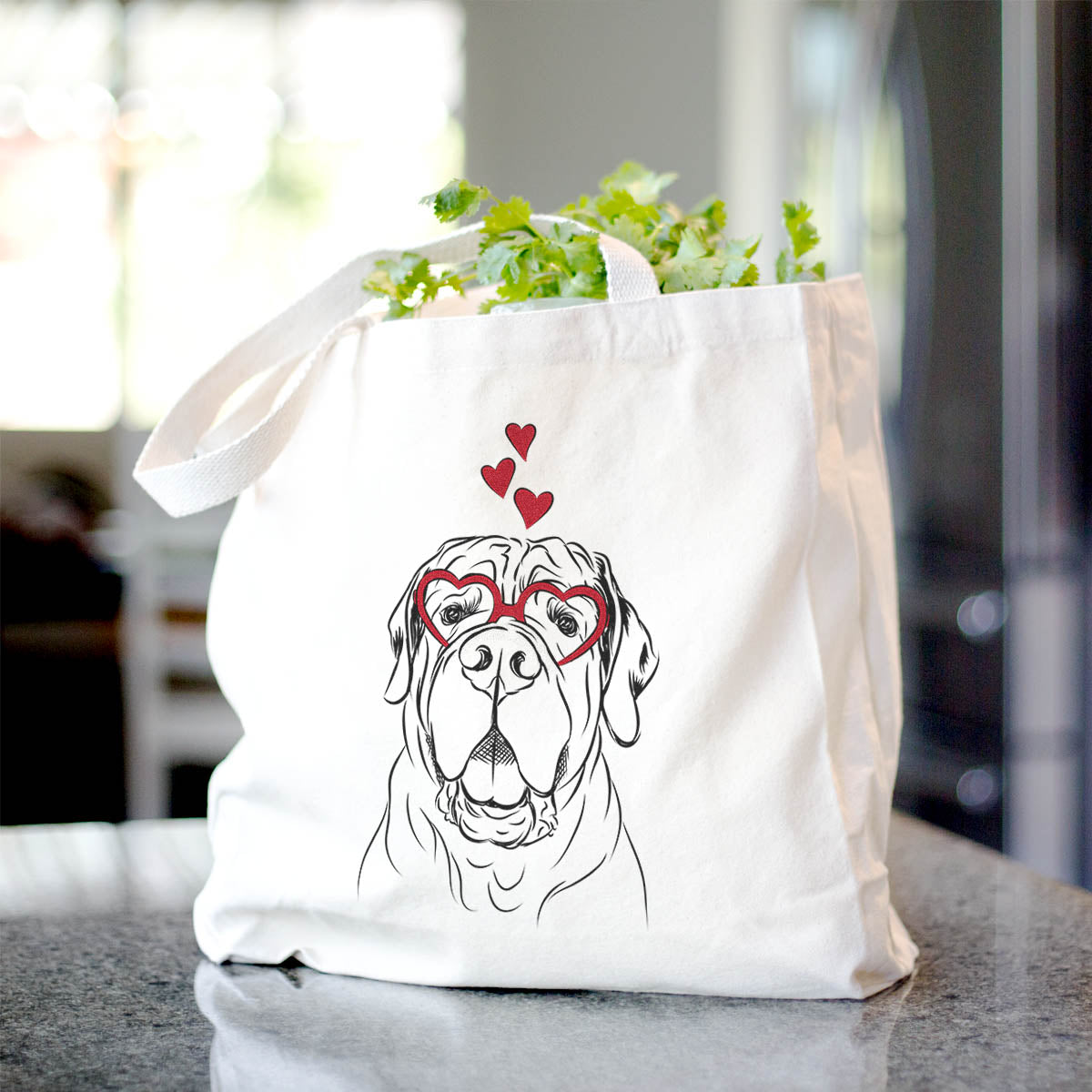 Tufton the English Mastiff - Tote Bag