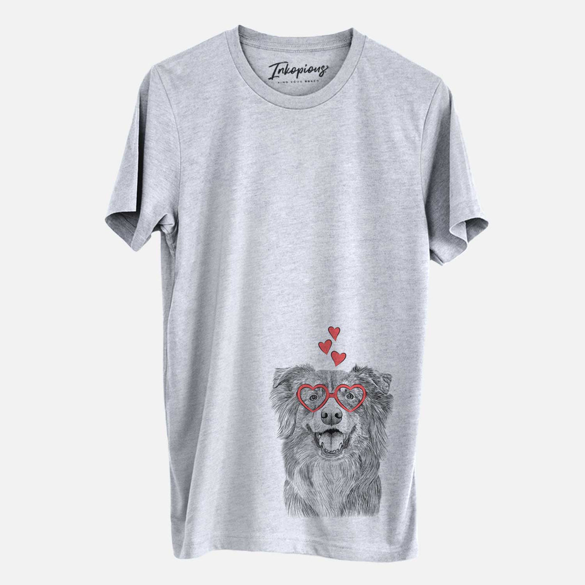 Valentine Aussie Parker the Australian Shepherd - Unisex Crewneck