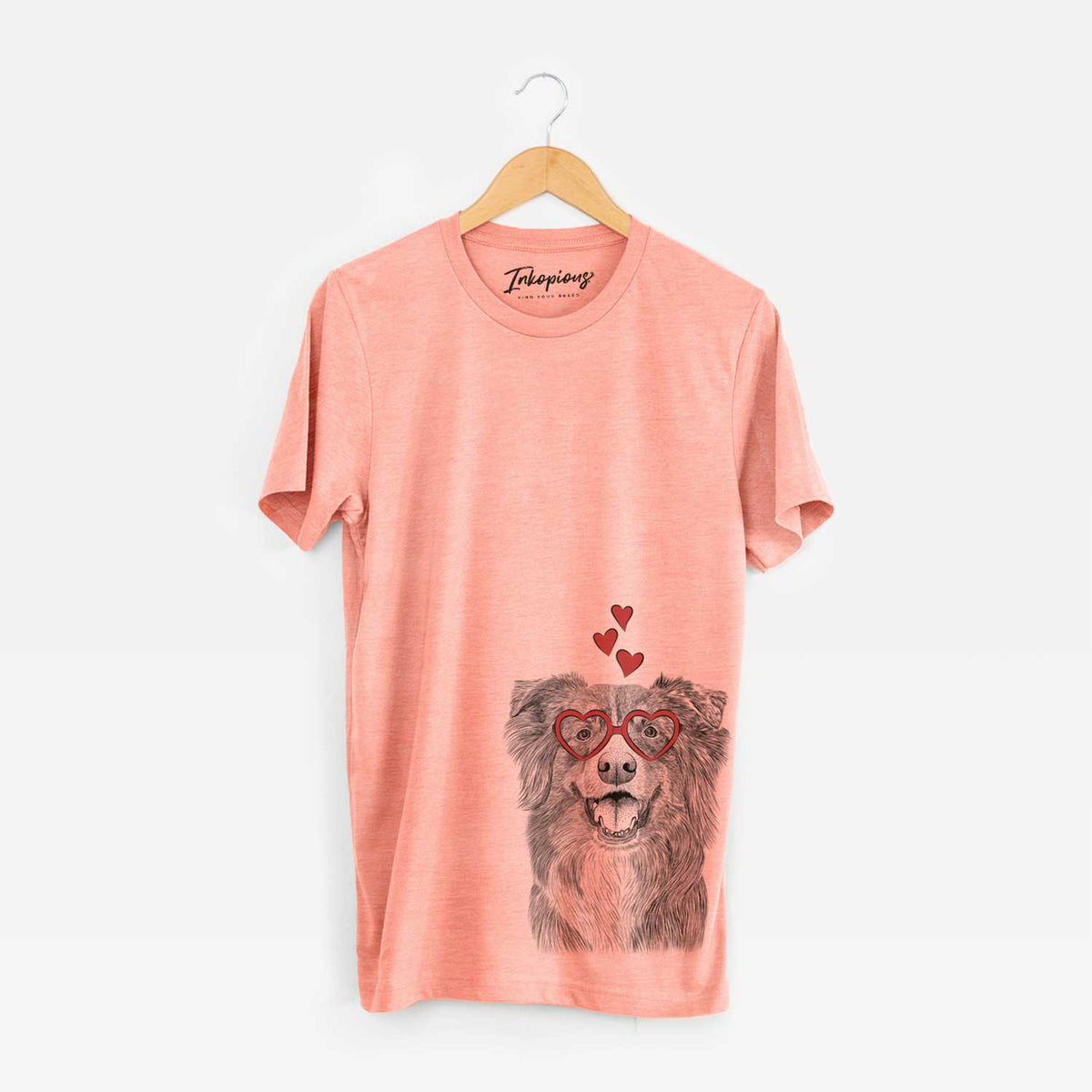 Valentine Aussie Parker the Australian Shepherd - Unisex Crewneck