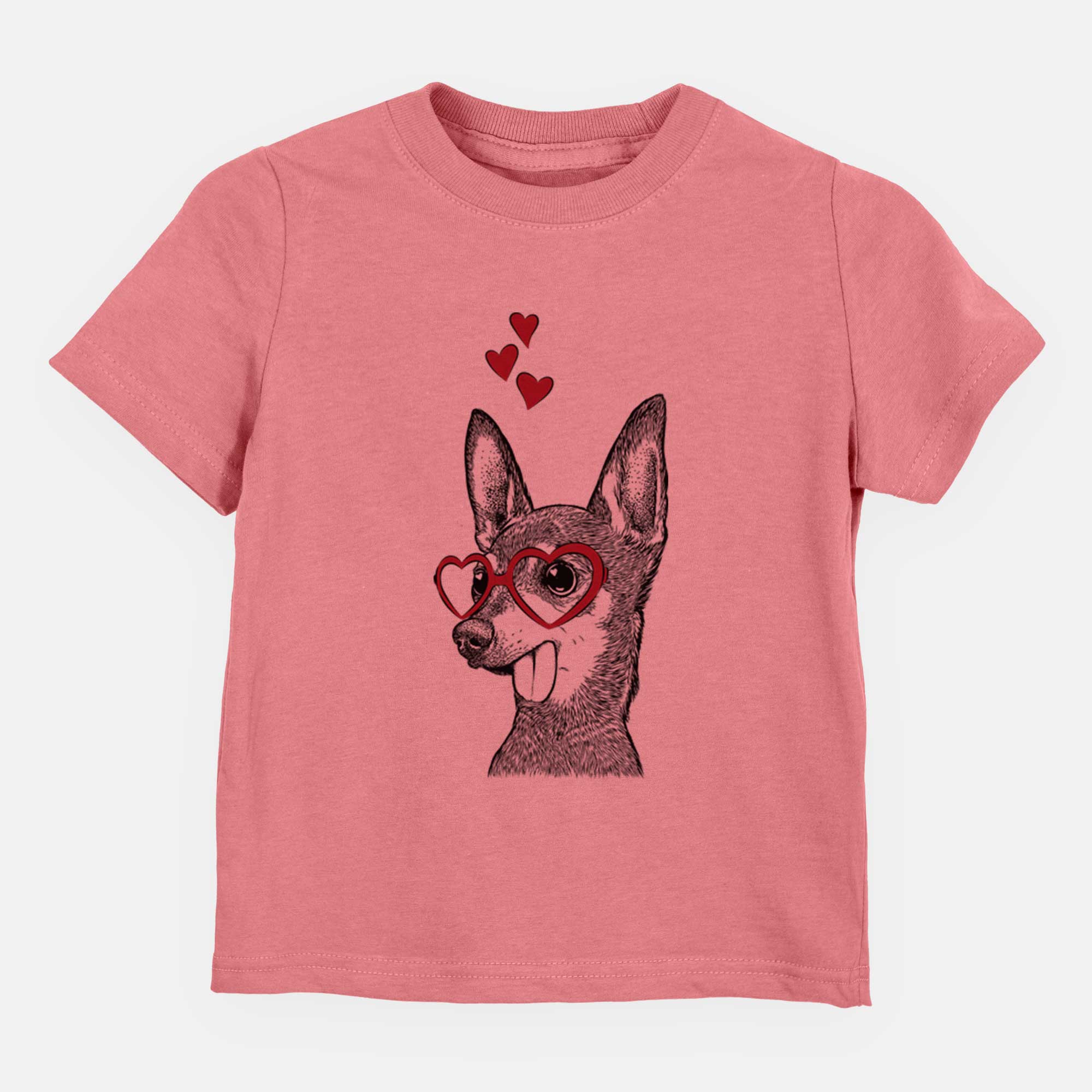 Valentine Aaron the Chihuahua - Kids/Youth/Toddler Shirt