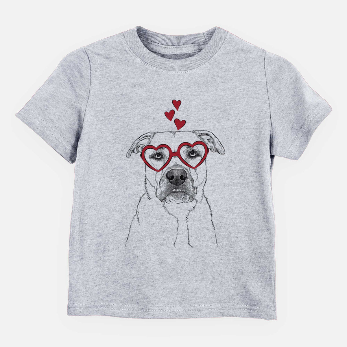 Valentine Abby the Boxer Beagle Mix - Kids/Youth/Toddler Shirt