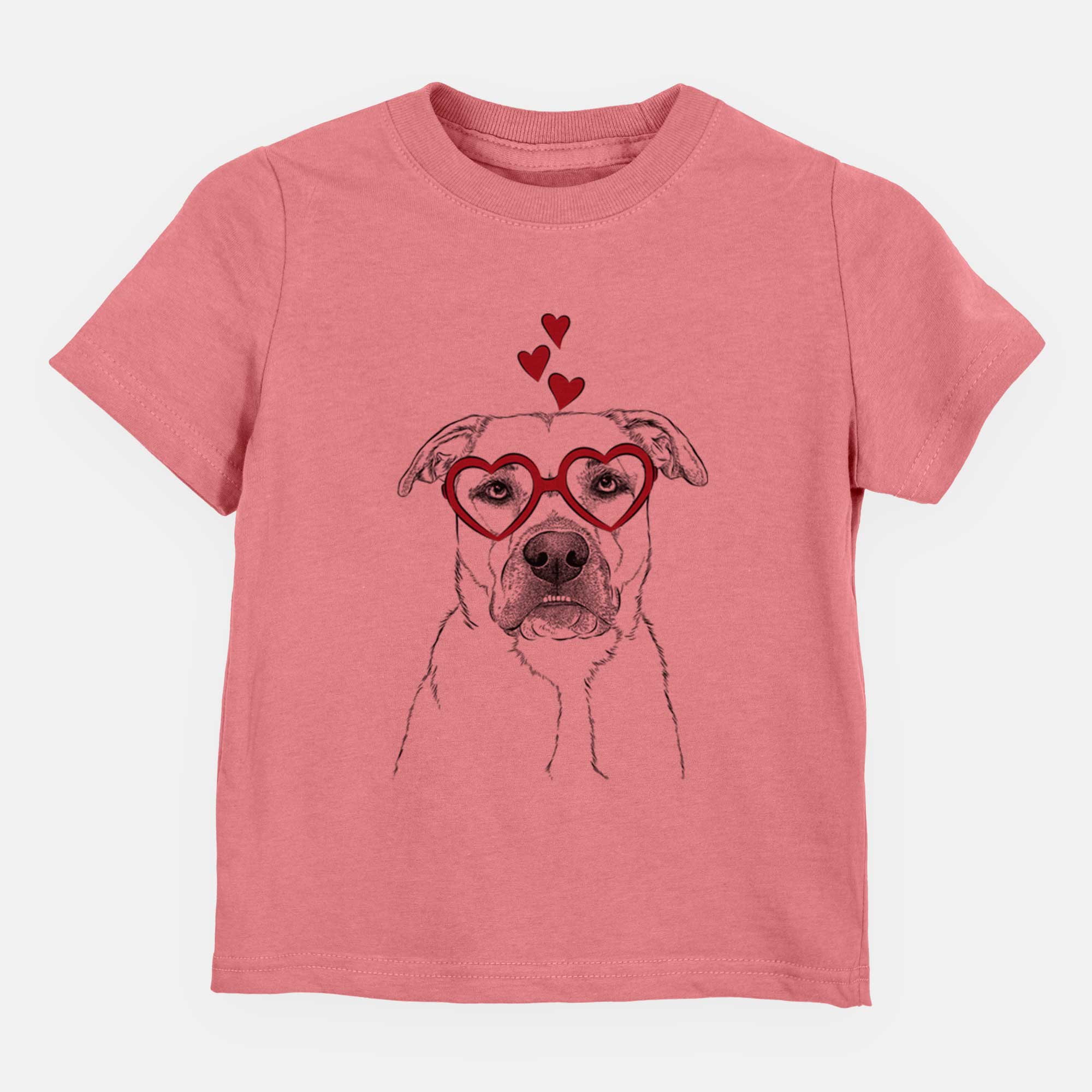 Valentine Abby the Boxer Beagle Mix - Kids/Youth/Toddler Shirt