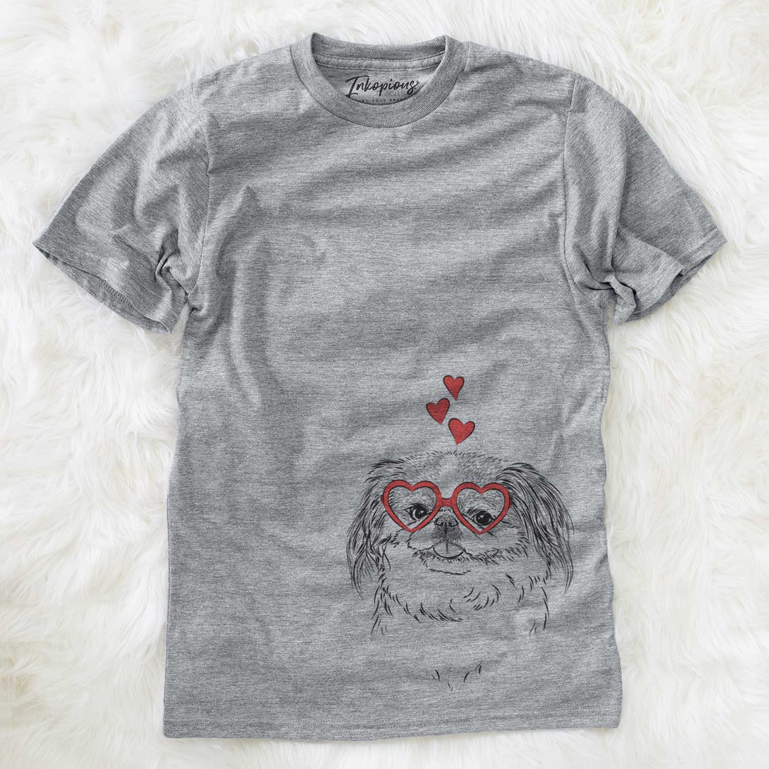 Valentine Abra Bean the Pekingese - Unisex Crewneck
