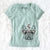 Acelynn the French Bulldog - Women's V-neck Shirt