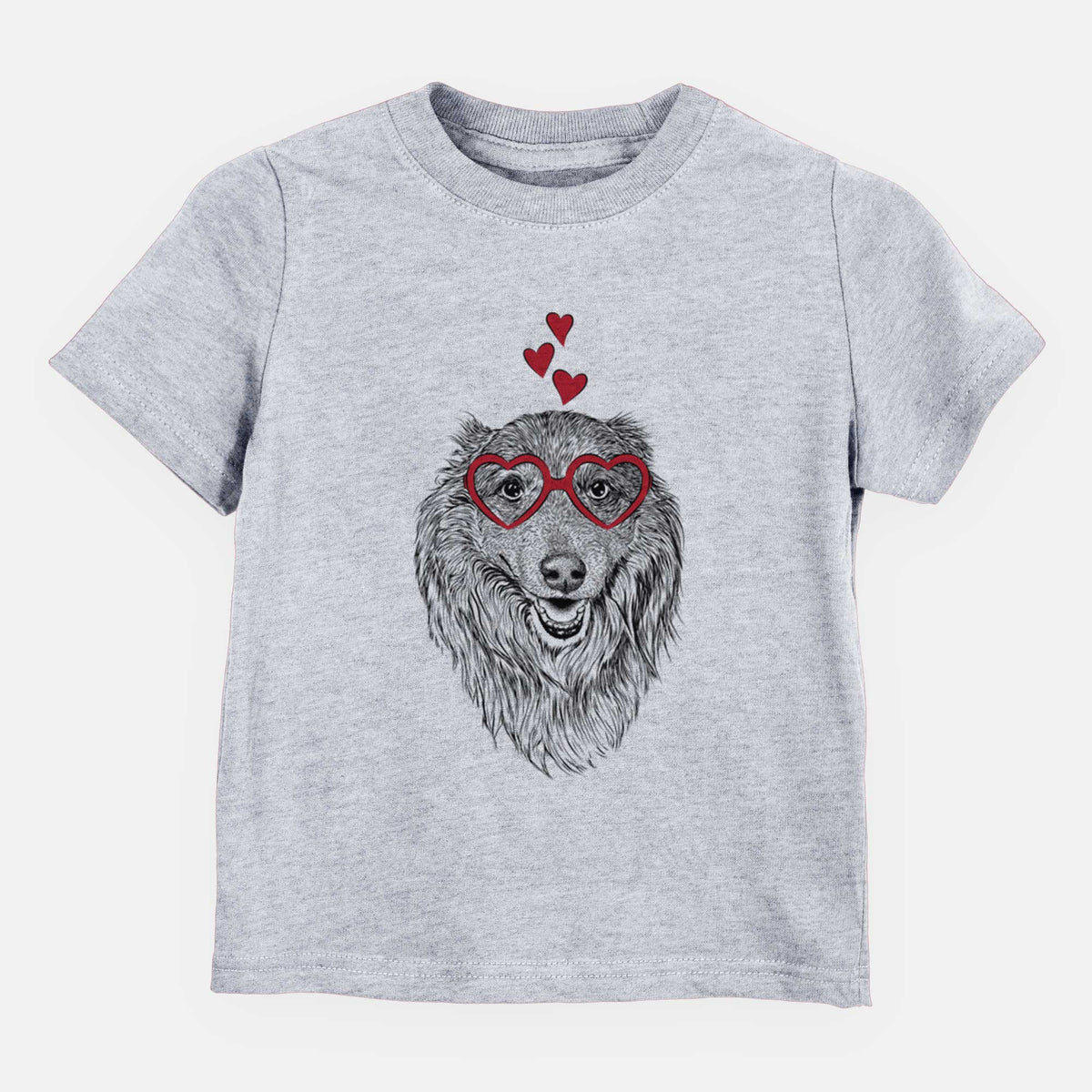 Valentine Addie the Collie Mix - Kids/Youth/Toddler Shirt