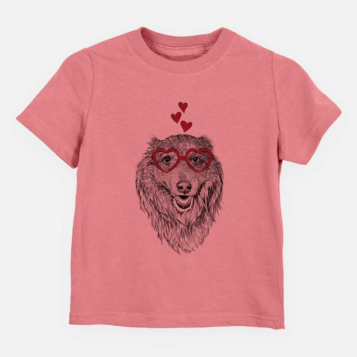Valentine Addie the Collie Mix - Kids/Youth/Toddler Shirt