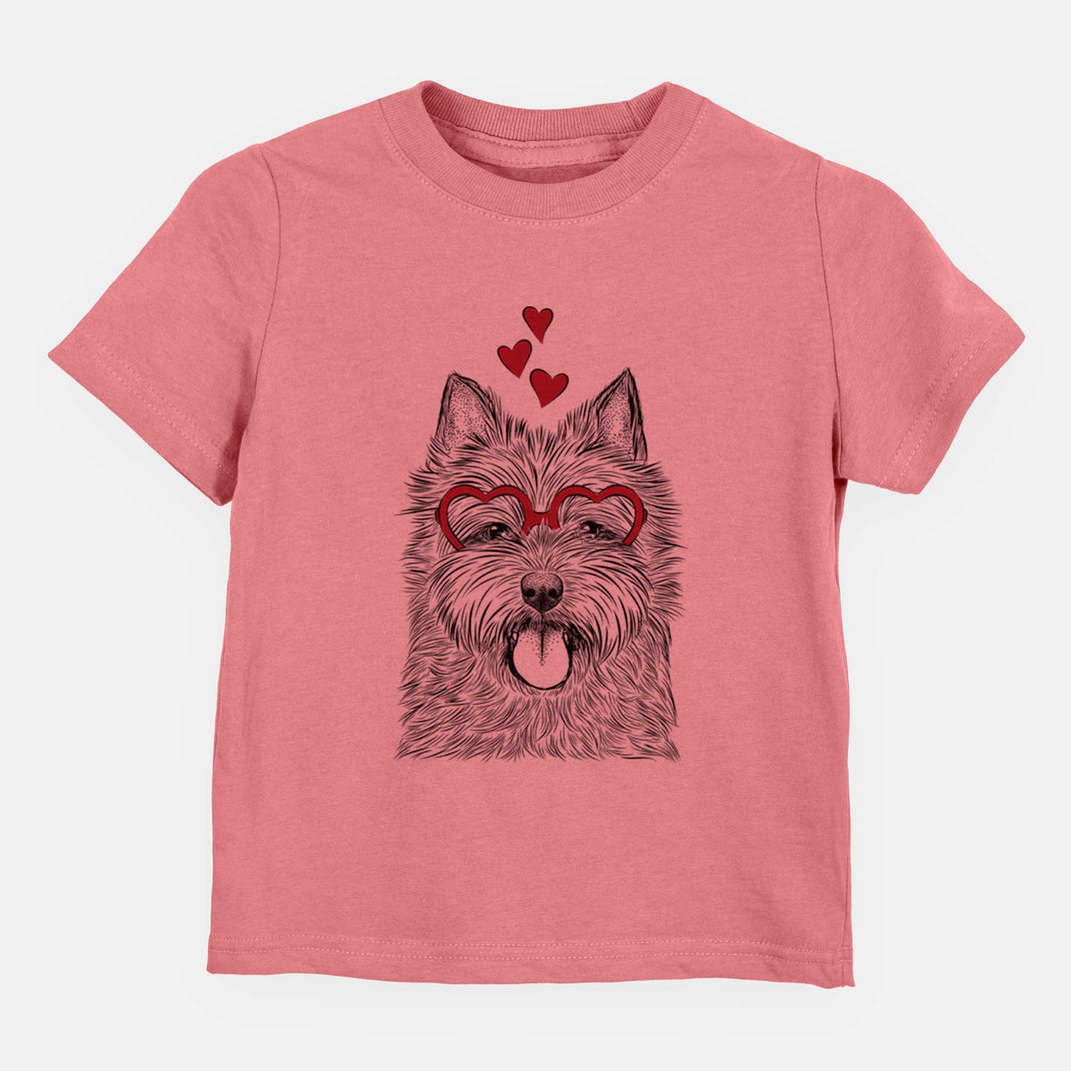 Valentine Alfie the Norwich Terrier - Kids/Youth/Toddler Shirt
