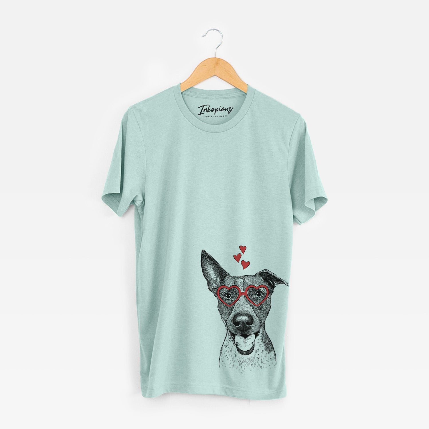 Valentine Amigo the Heeler Mix - Unisex Crewneck