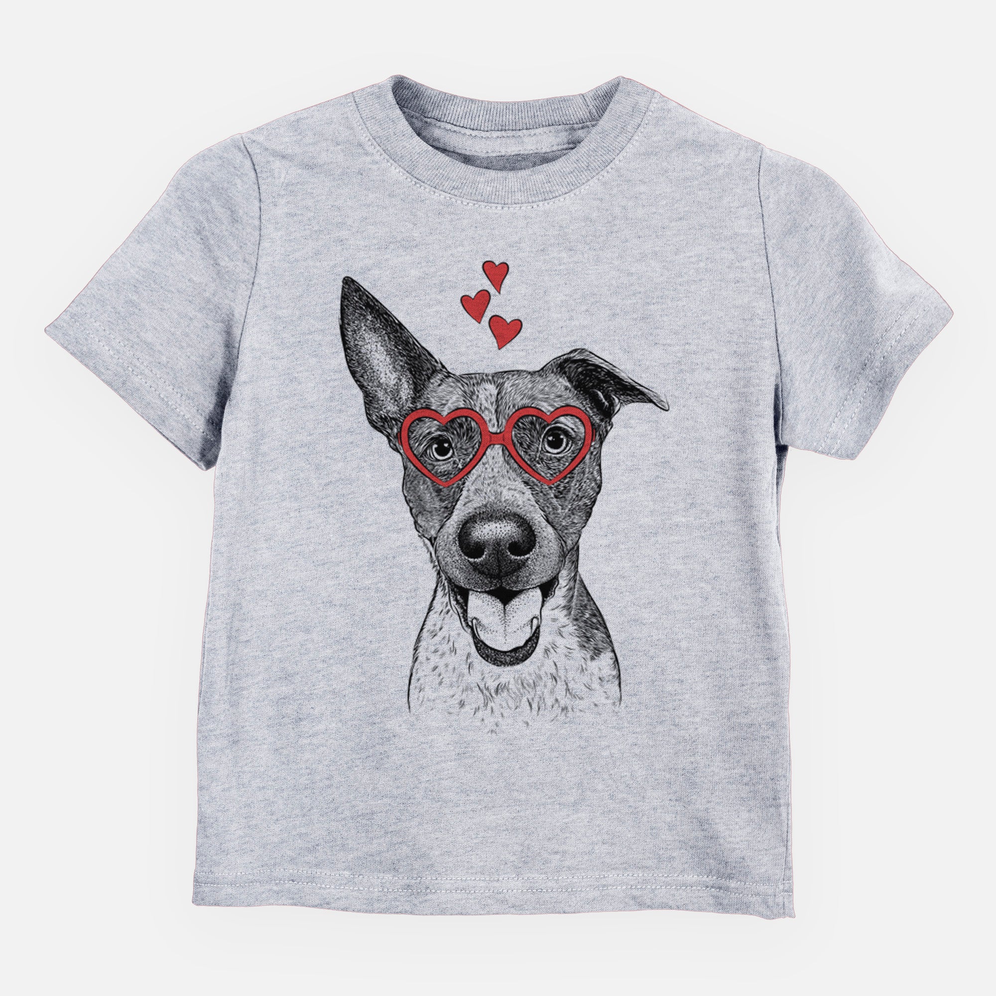 Valentine Amigo the Heeler Mix - Kids/Youth/Toddler Shirt