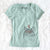 Valentine Angel the Maine Coon Cat - Women's V-neck Shirt