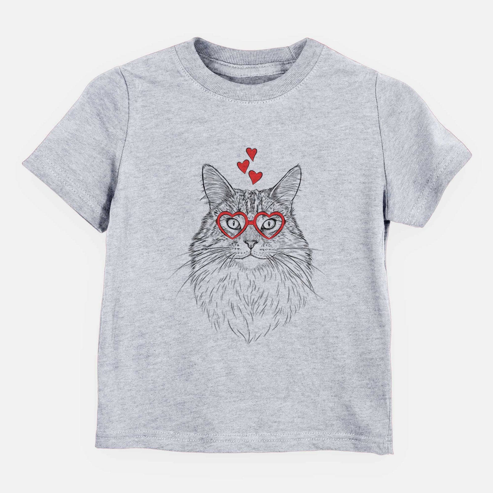 Valentine Angel the Maine Coon Cat - Kids/Youth/Toddler Shirt