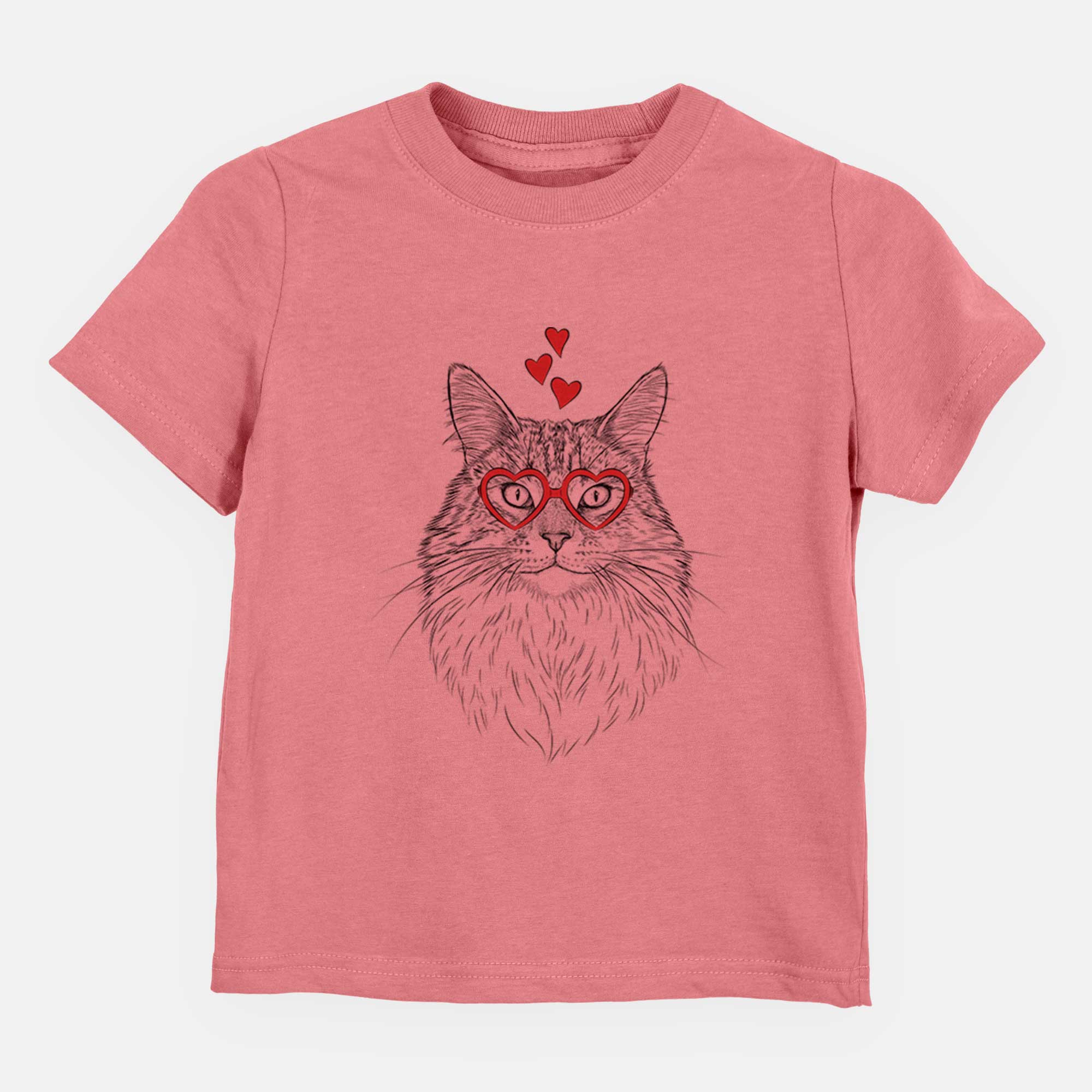 Valentine Angel the Maine Coon Cat - Kids/Youth/Toddler Shirt