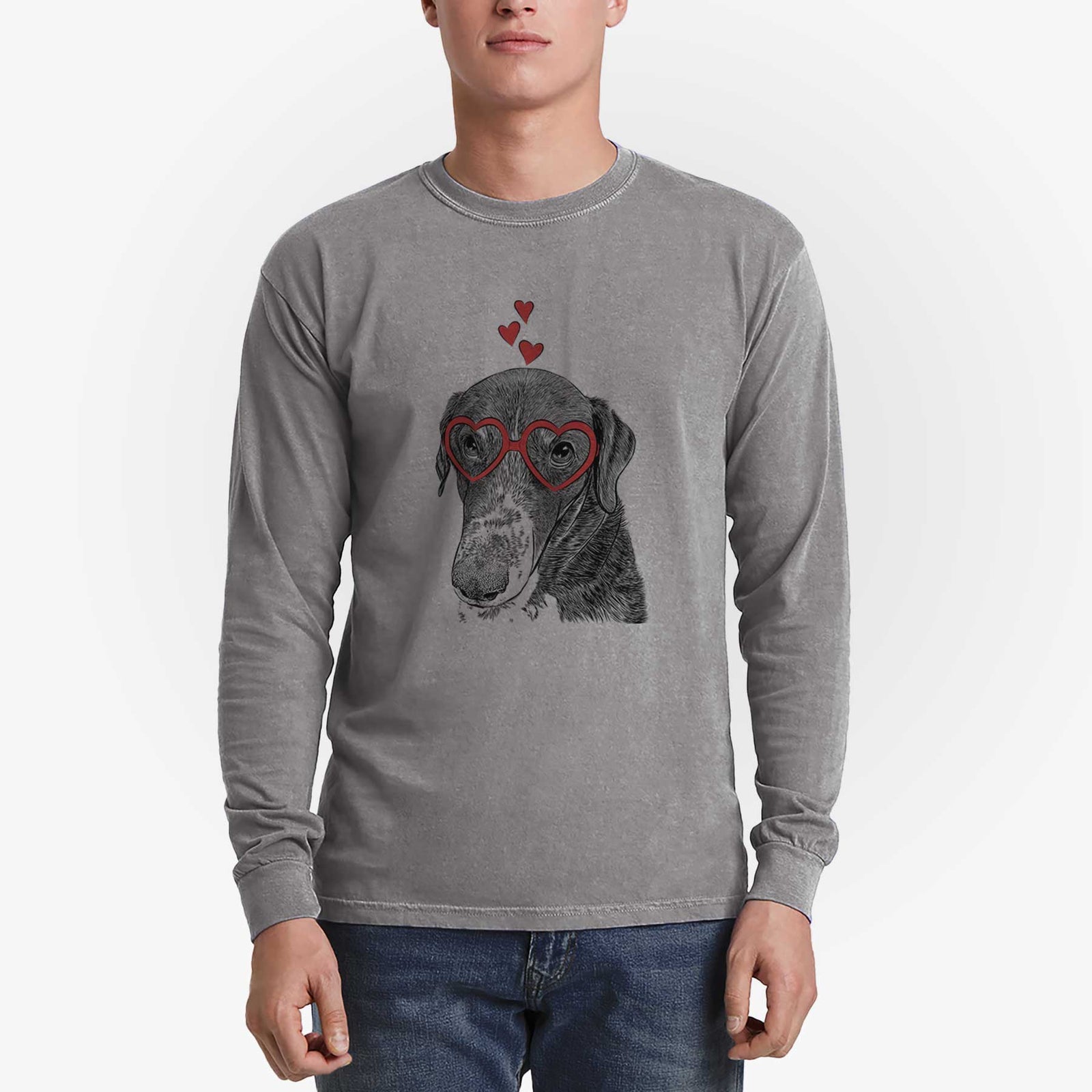 Valentine Angel Orion the Mixed Breed - Heavyweight 100% Cotton Long Sleeve