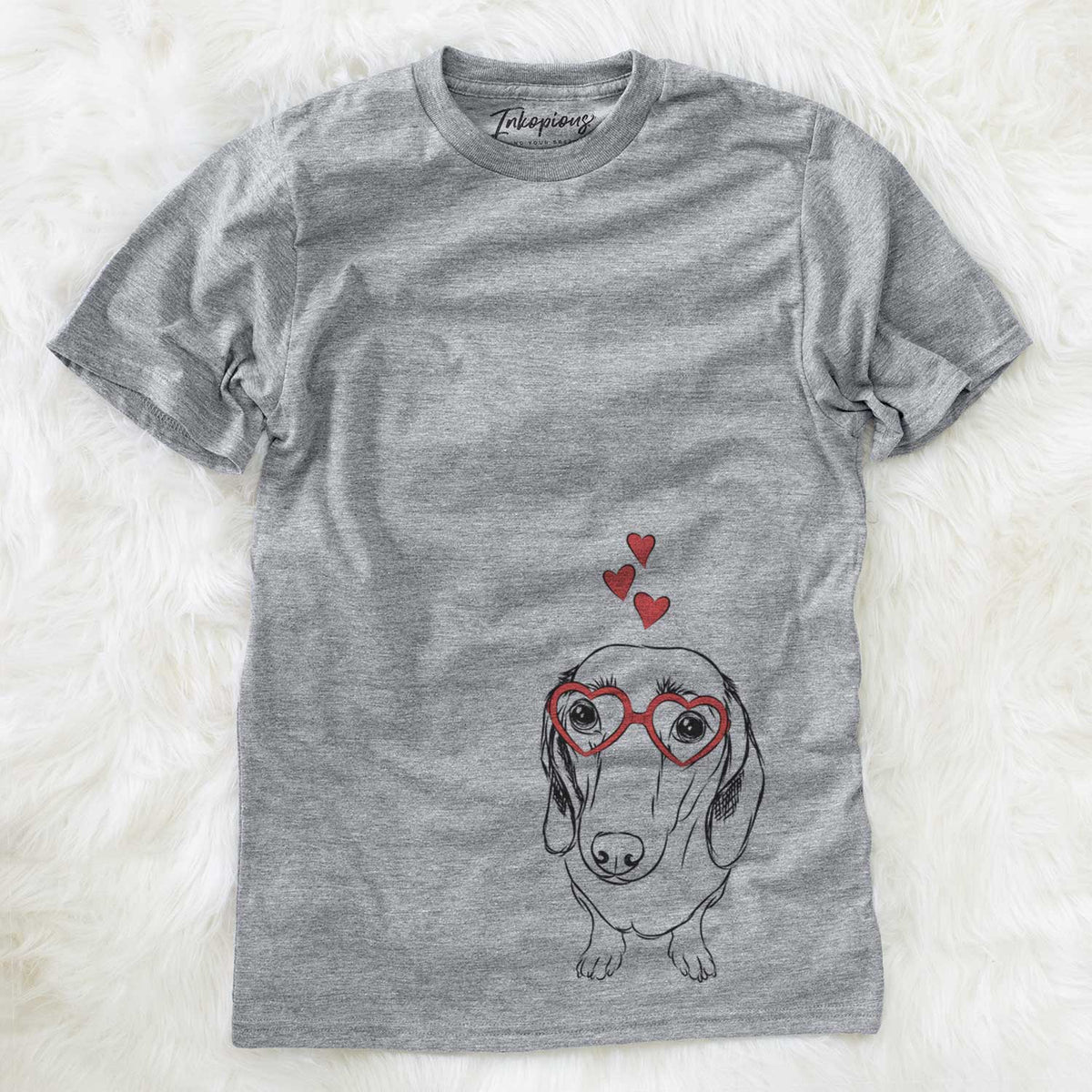 Valentine Annabelle the Dachshund - Unisex Crewneck