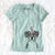 Valentine Annie the Boxer - Women's V-neck Shirt