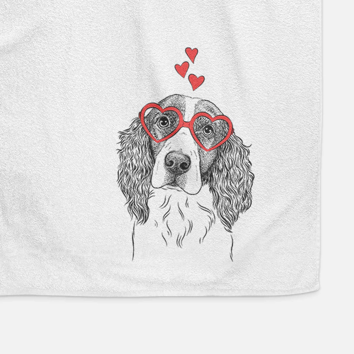 Annie the English Springer Spaniel Decorative Hand Towel