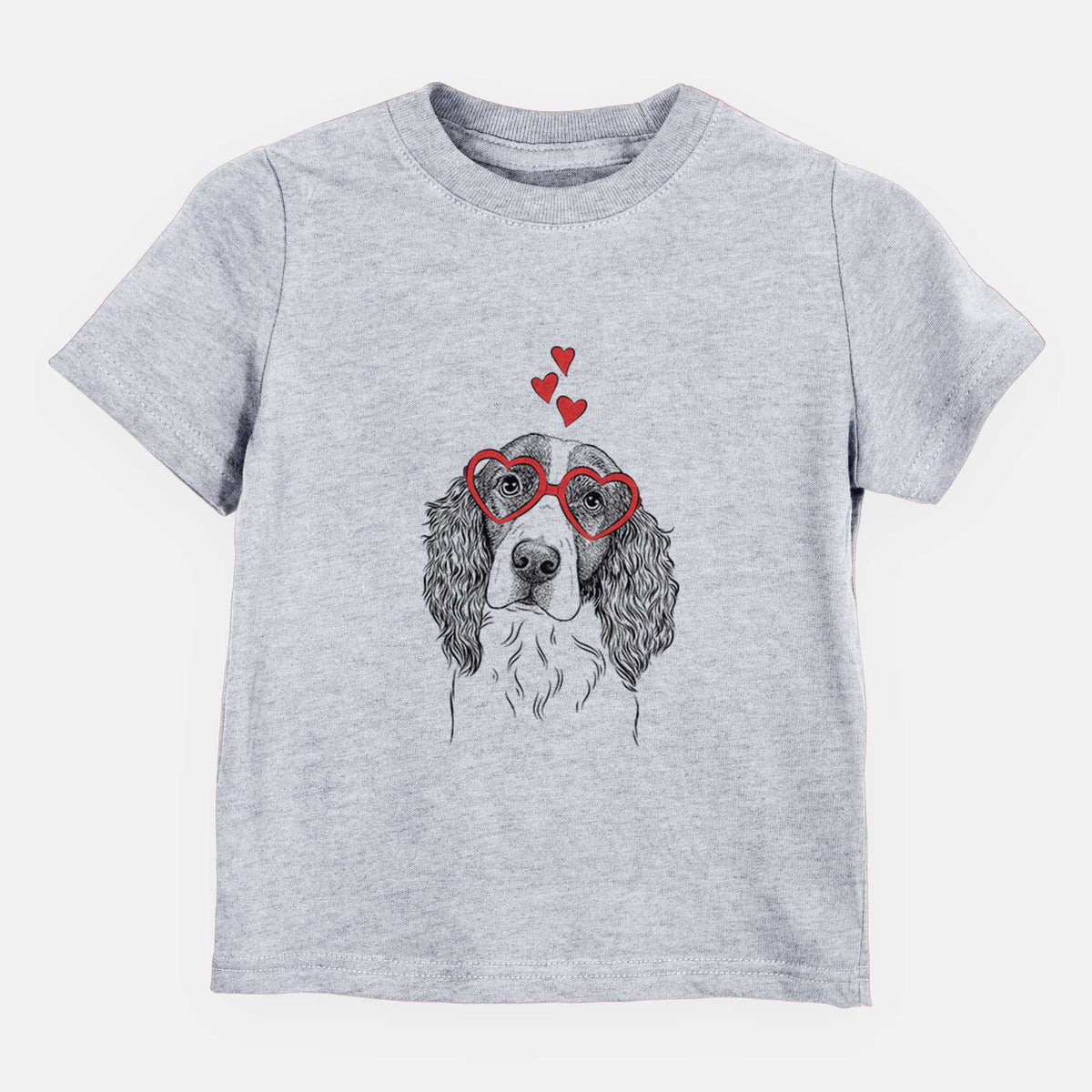 Valentine Annie the English Springer Spaniel - Kids/Youth/Toddler Shirt