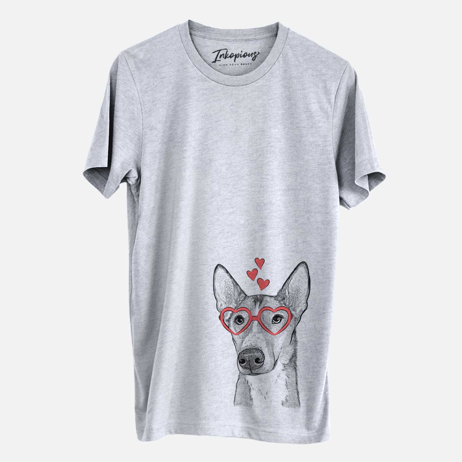 Valentine Anubis the Alaskan Husky - Unisex Crewneck