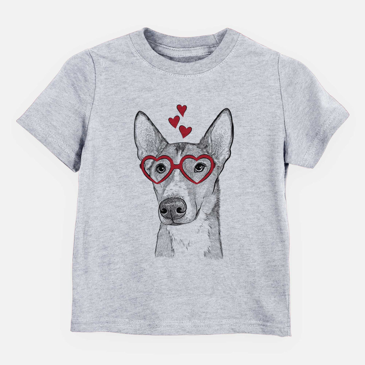 Valentine Anubis the Alaskan Husky - Kids/Youth/Toddler Shirt