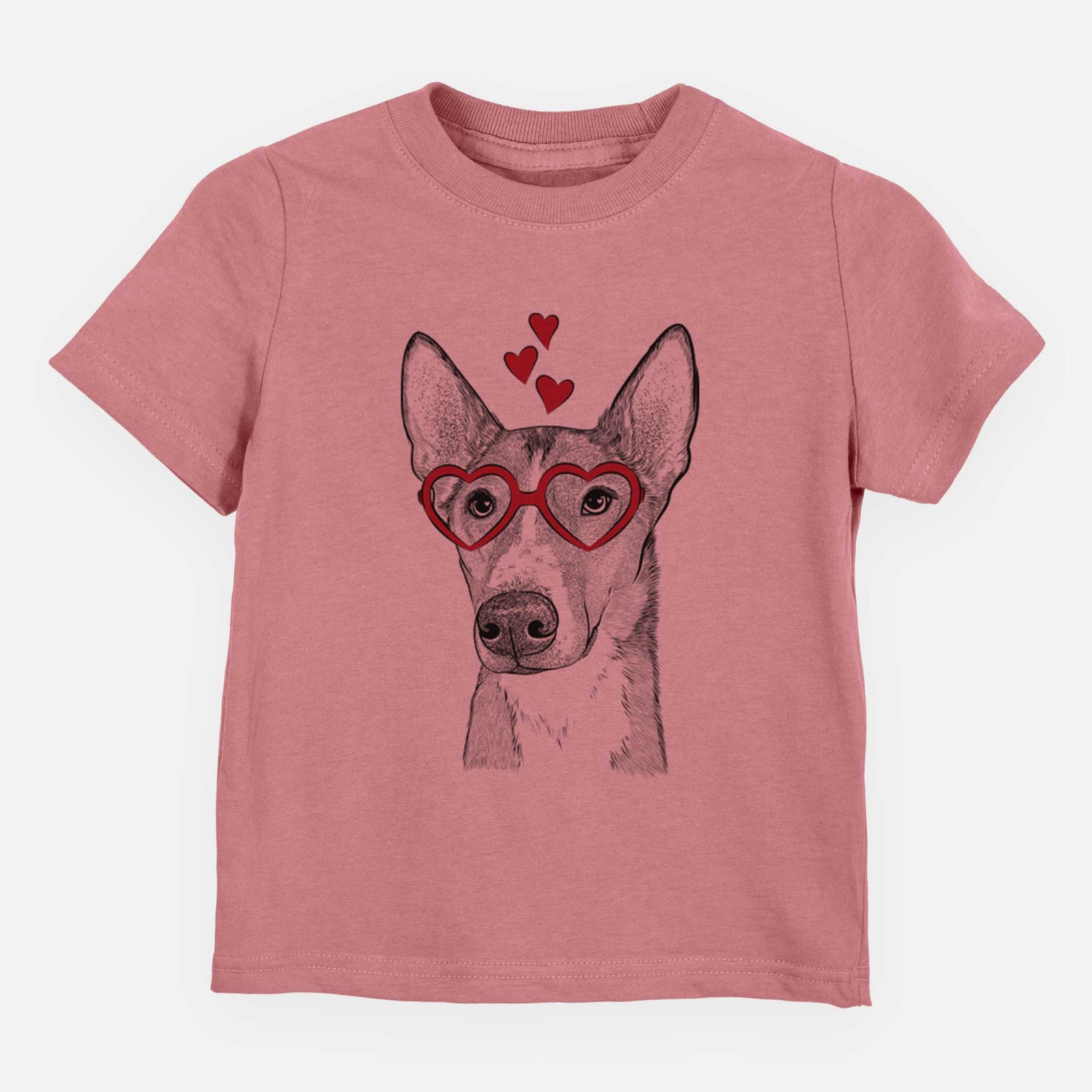 Valentine Anubis the Alaskan Husky - Kids/Youth/Toddler Shirt
