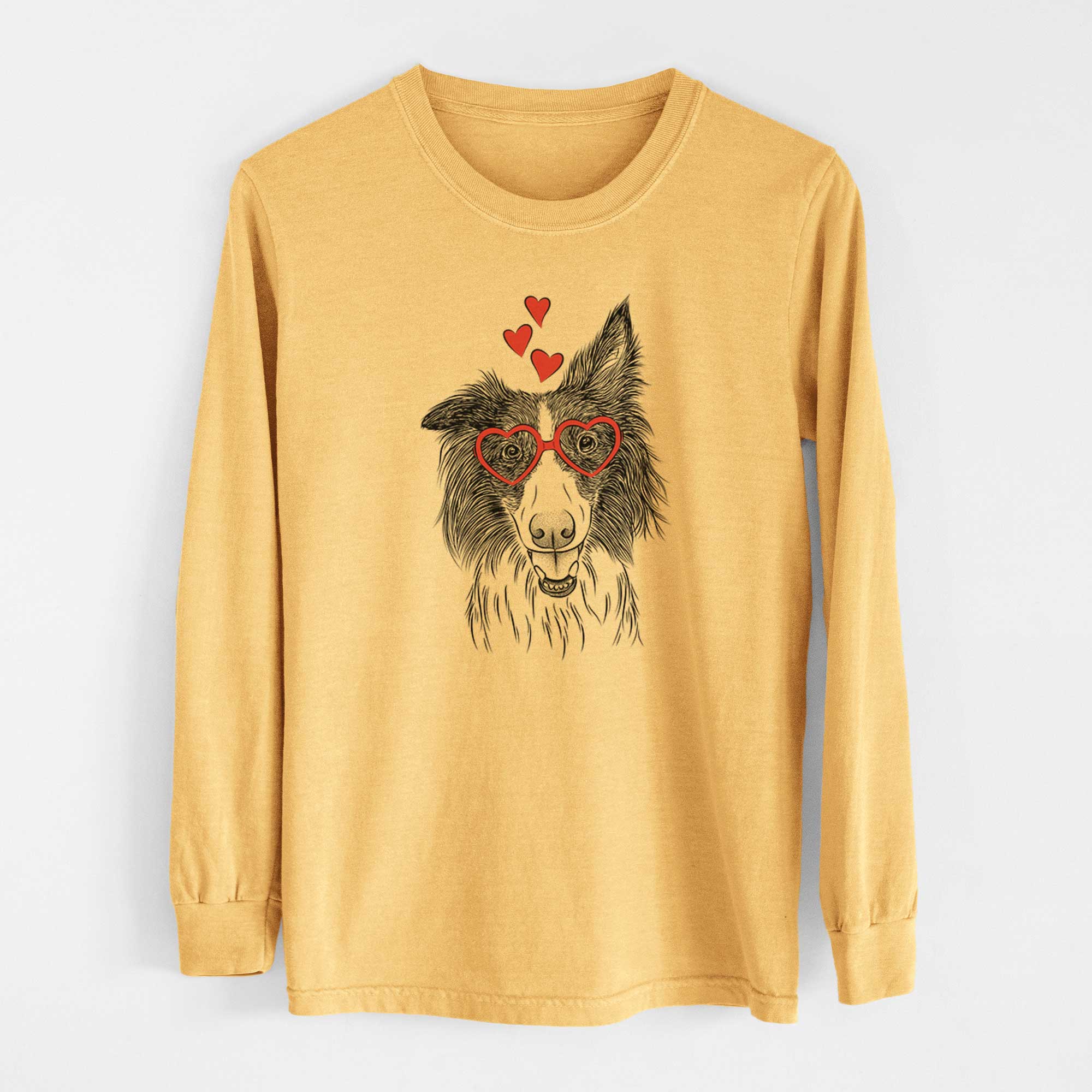 Valentine Archie the Silken Windhound - Heavyweight 100% Cotton Long Sleeve