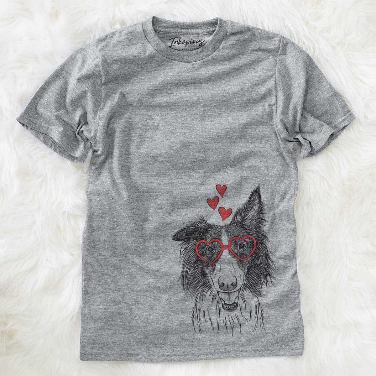 Valentine Archie the Silken Windhound - Unisex Crewneck