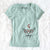 Valentine Archie the Chihuahua Mix - Women's V-neck Shirt