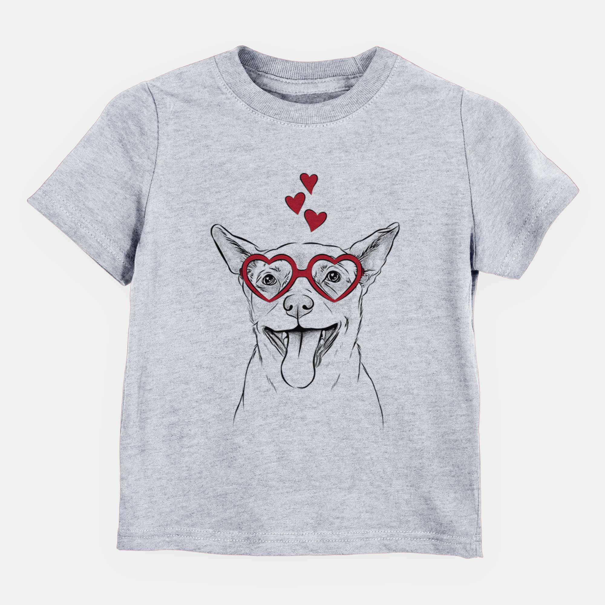 Valentine Archie the Chihuahua Mix - Kids/Youth/Toddler Shirt