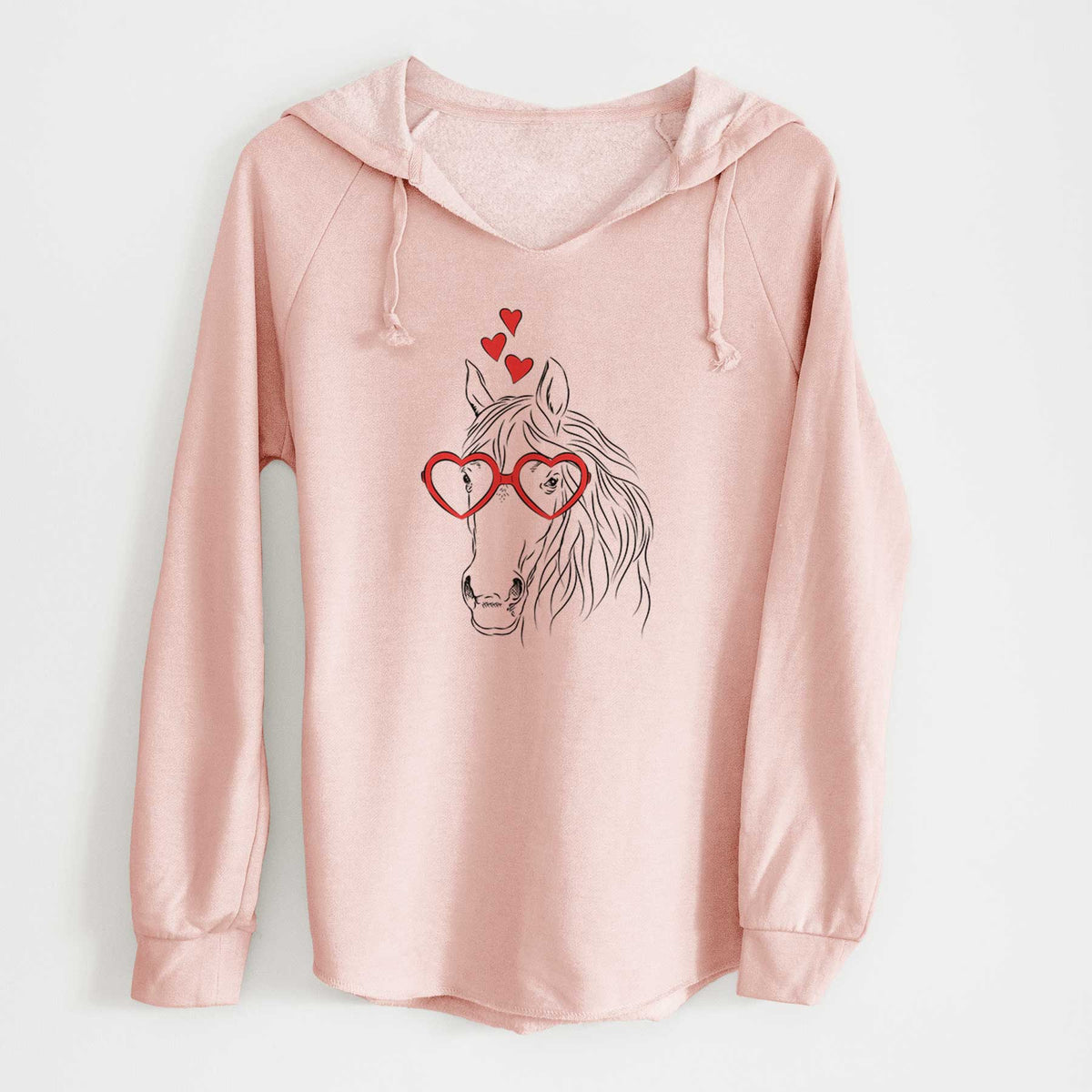 Valentine Aria the Horse - Cali Wave Hooded Sweatshirt