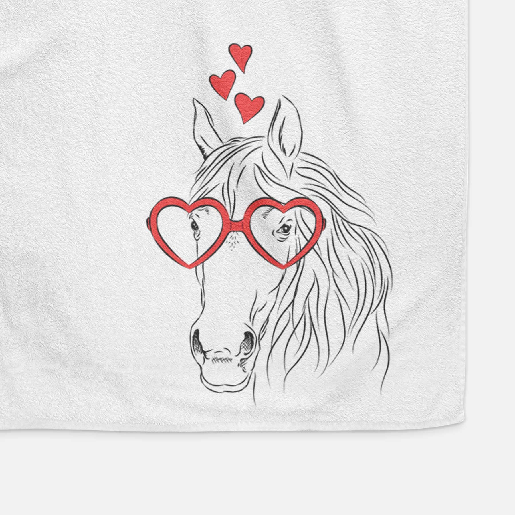 Aria the Horse Decorative Hand Towel