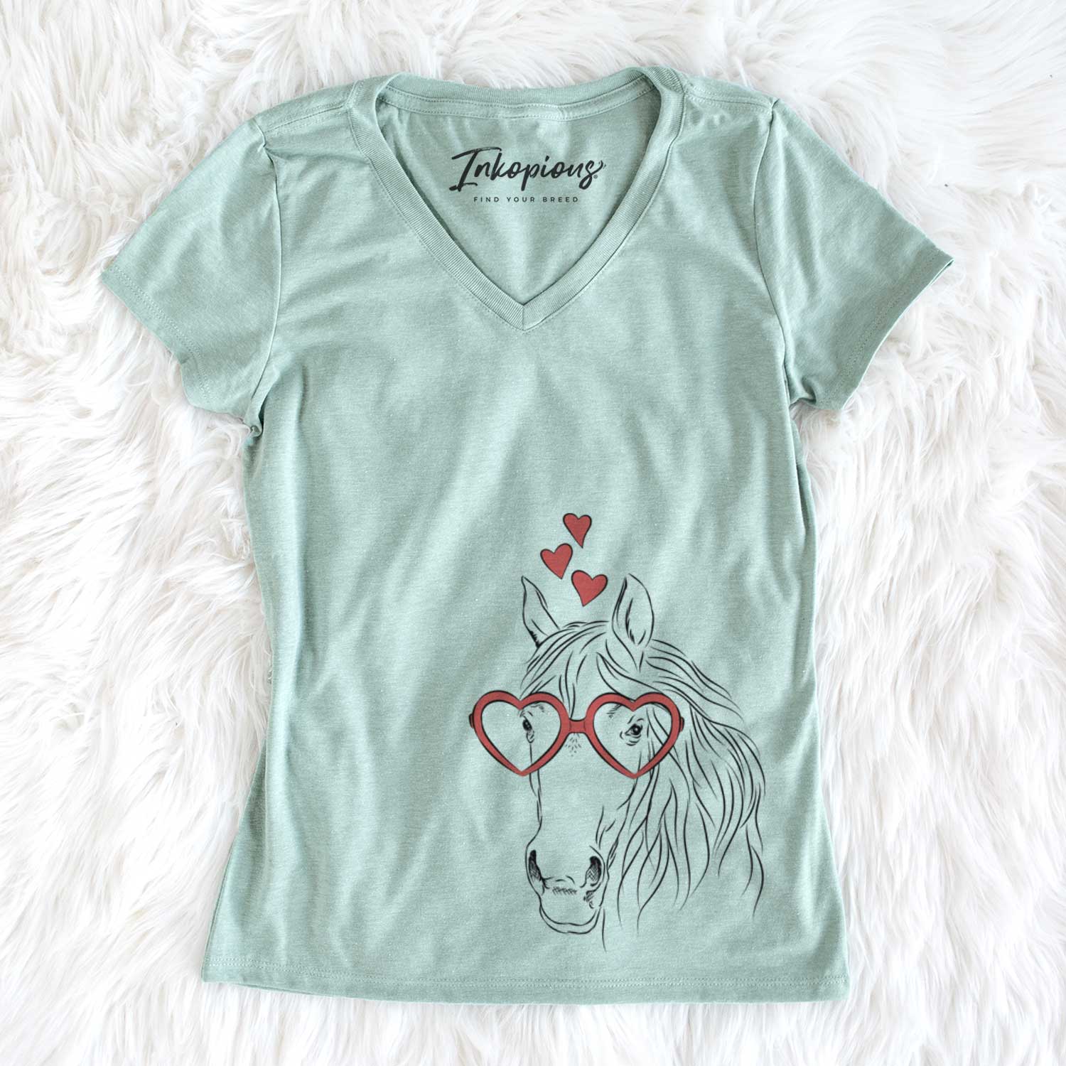 Aria the Horse - Women's V-neck Shirt
