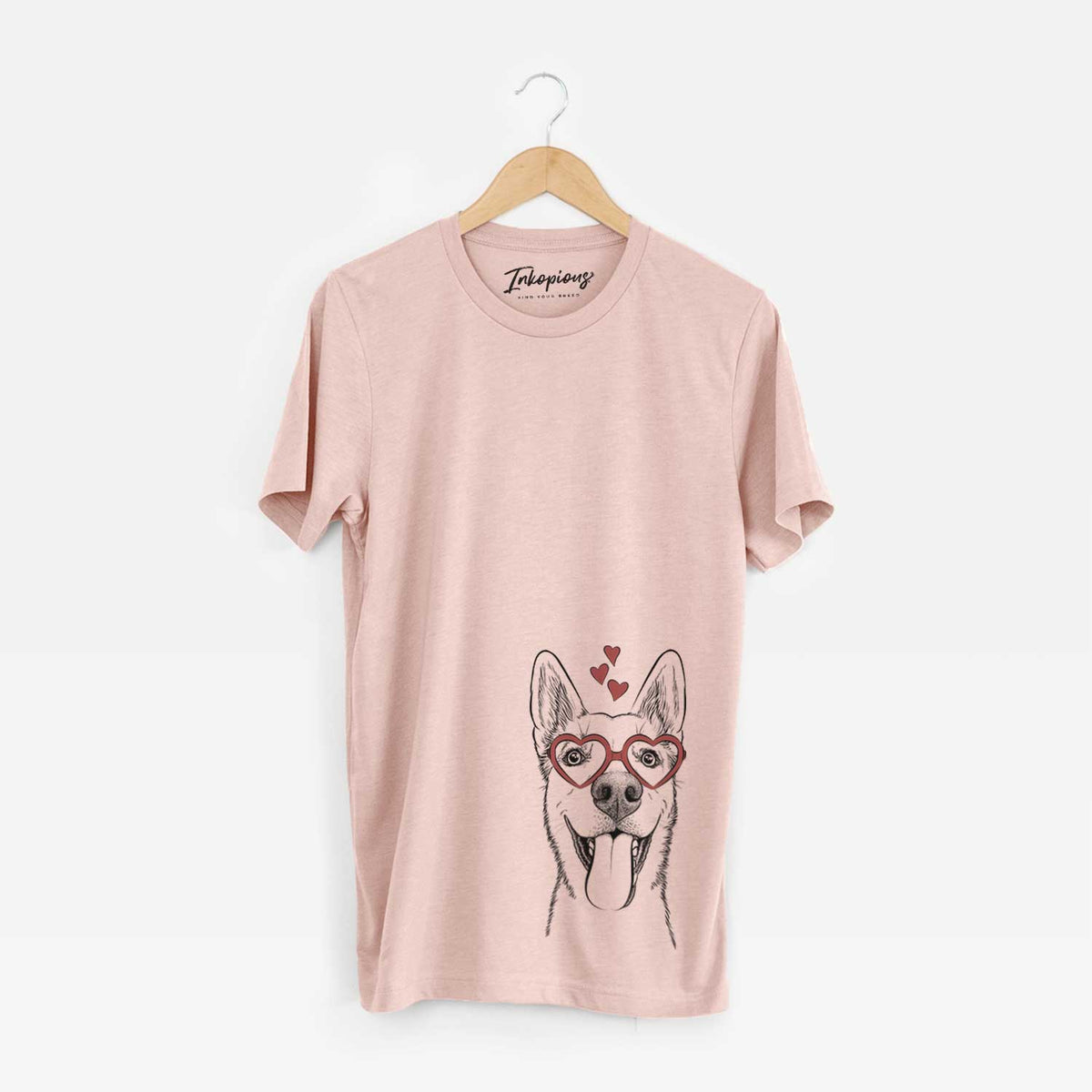 Valentine Arlo the Husky Shepherd Mix - Unisex Crewneck