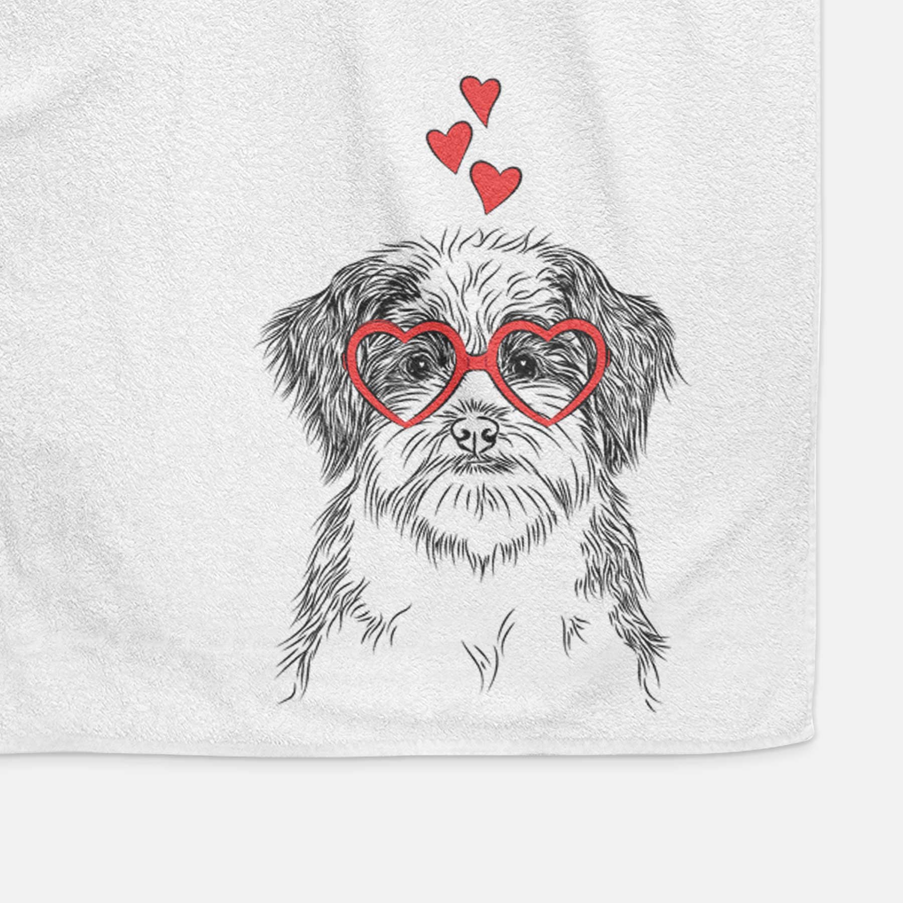 Asa the Havanese Decorative Hand Towel