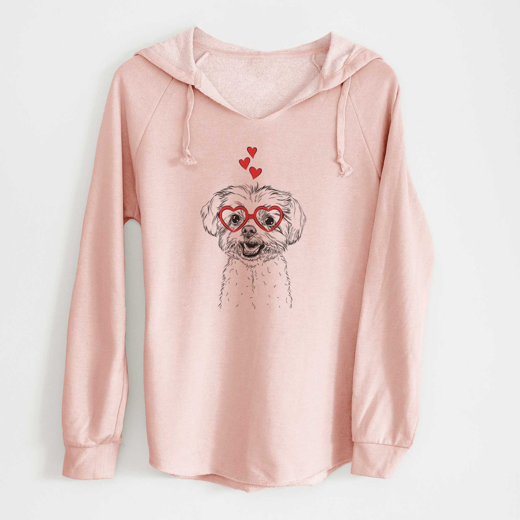 Valentine Aspen the Morkie - Cali Wave Hooded Sweatshirt