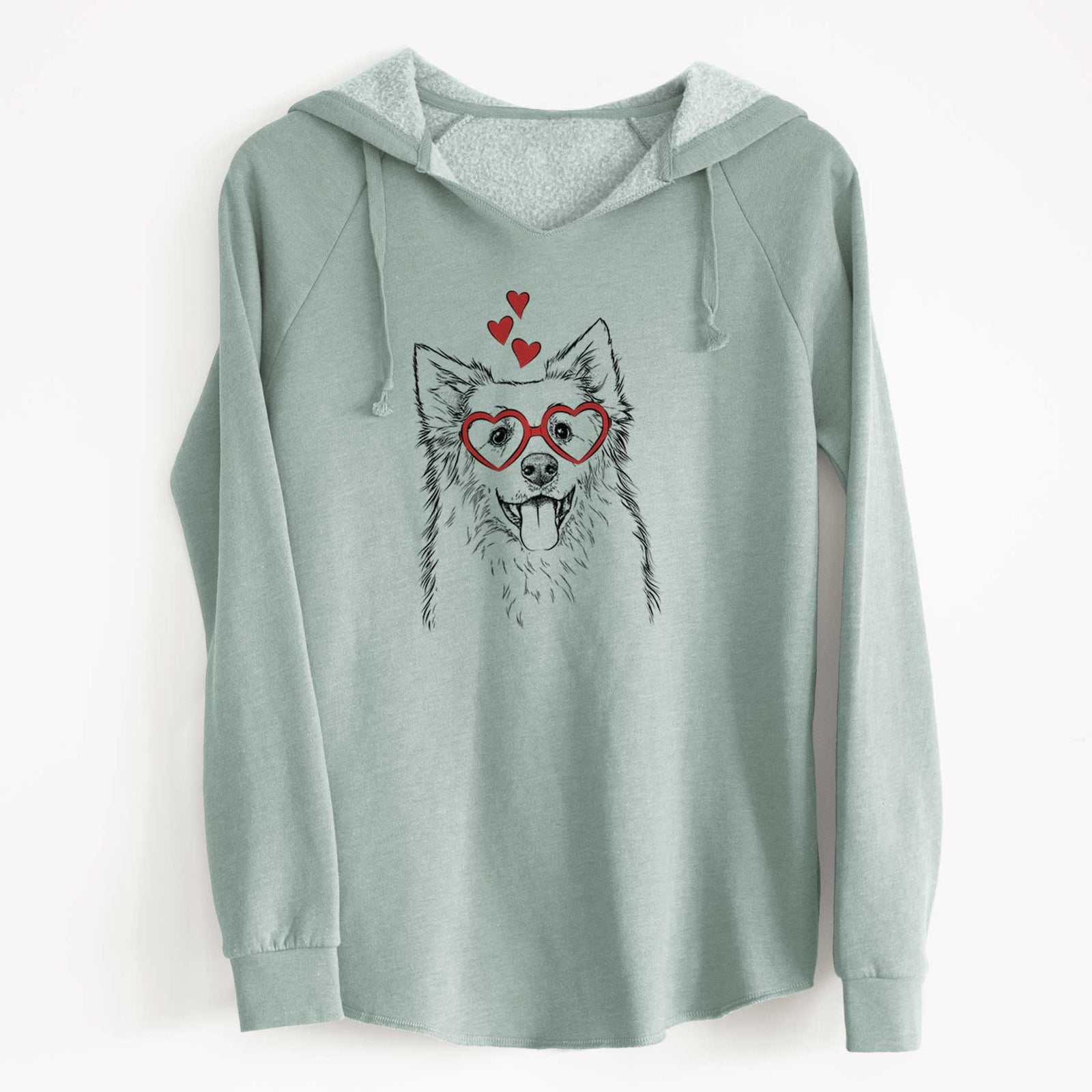 Valentine Aspenita the Mixed Breed - Cali Wave Hooded Sweatshirt