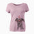 Valentine Athena the Merle Great Dane - Women's V-neck Shirt