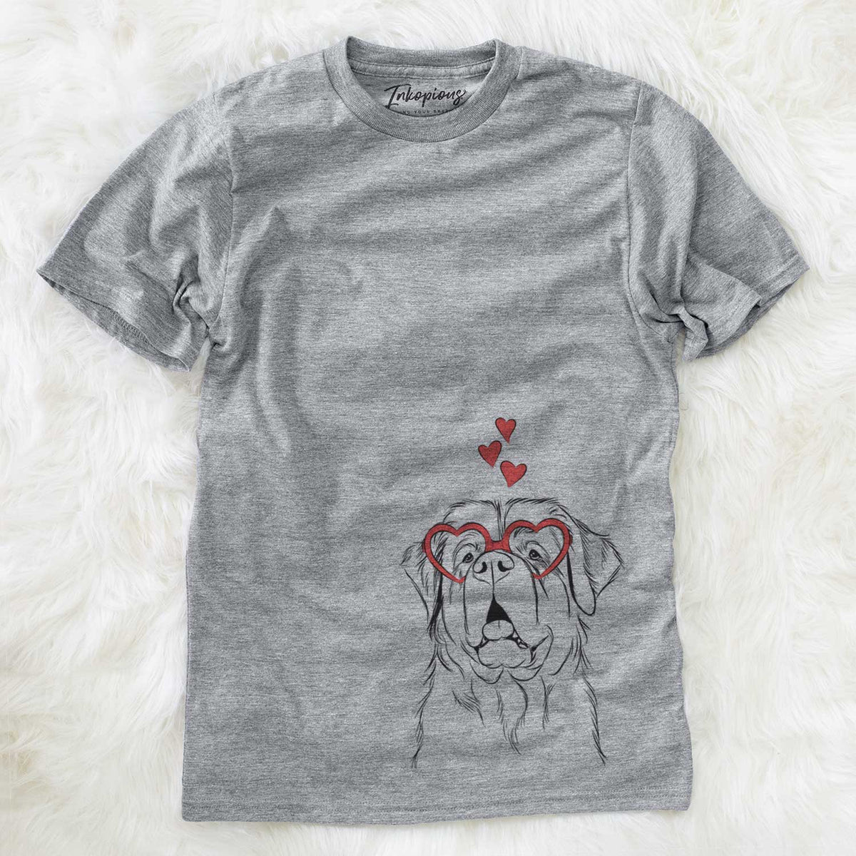 Valentine Atlas the Saint Bernard - Unisex Crewneck