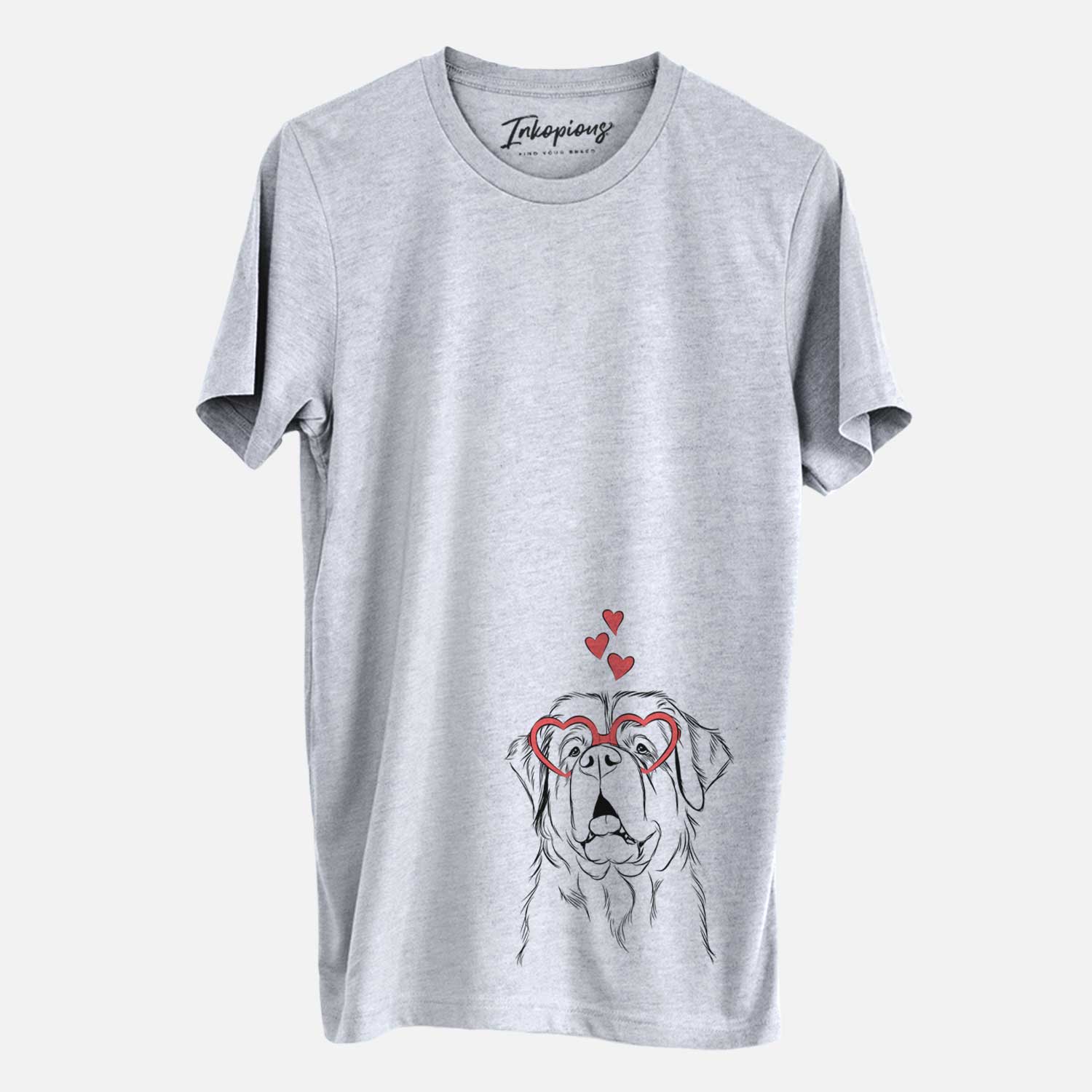 Valentine Atlas the Saint Bernard - Unisex Crewneck