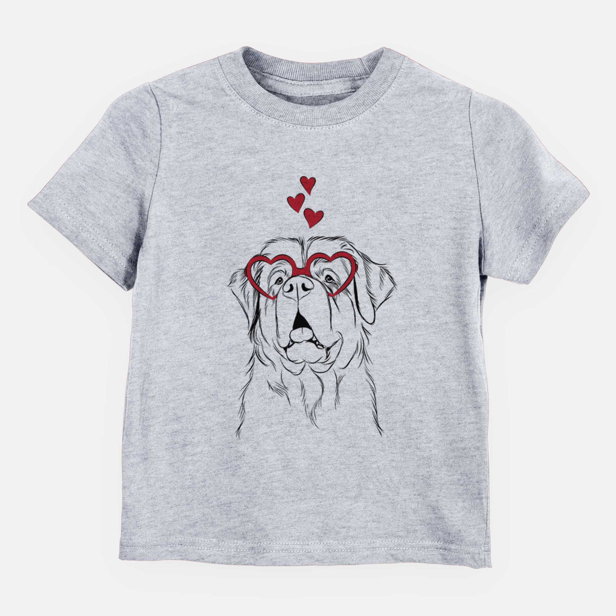 Valentine Atlas the Saint Bernard - Kids/Youth/Toddler Shirt