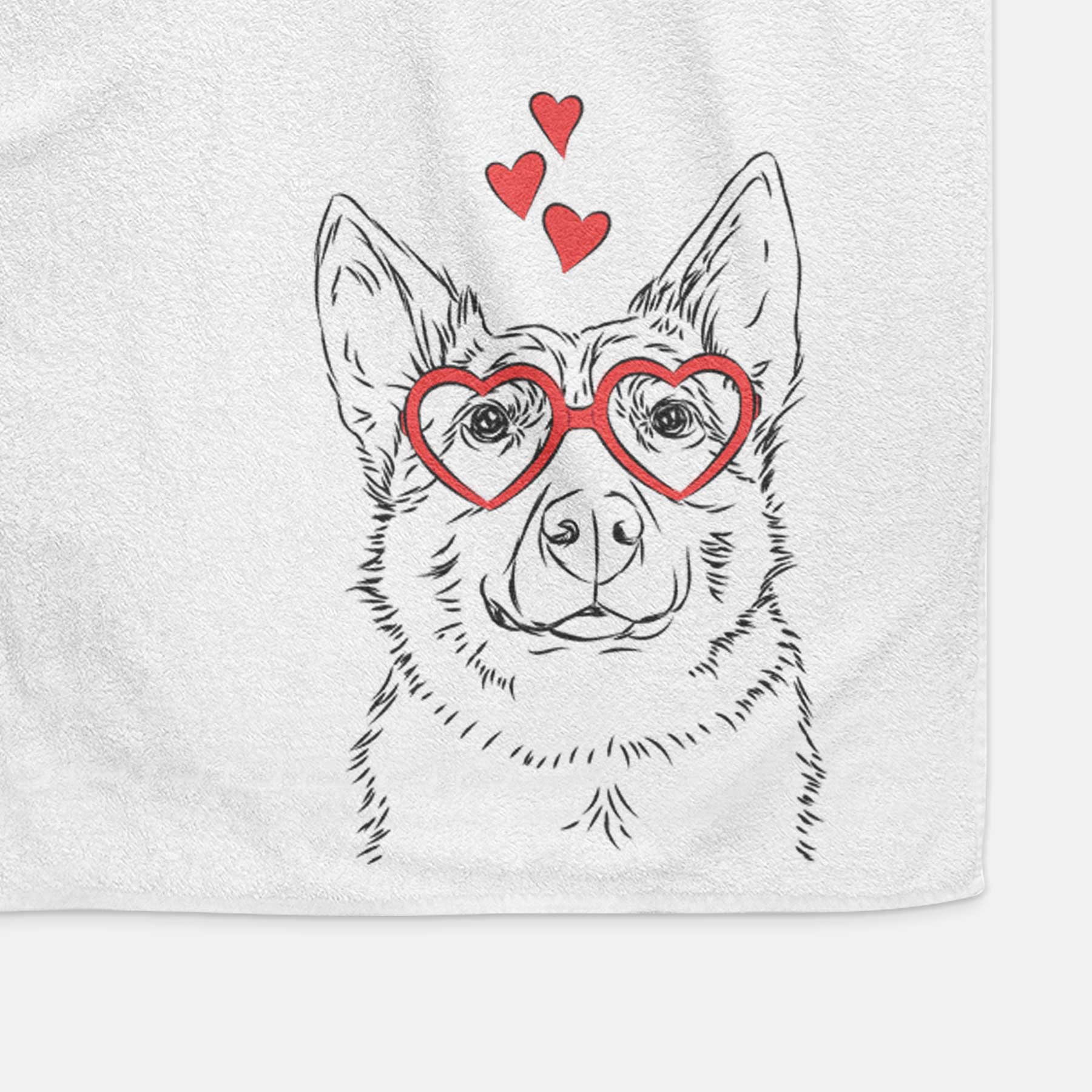 Austin the Heeler Decorative Hand Towel