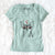 Valentine Baby the Chihuahua - Women's V-neck Shirt