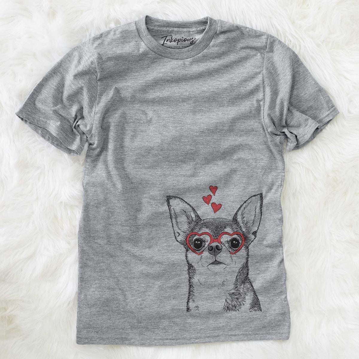 Valentine Baby the Chihuahua - Unisex Crewneck