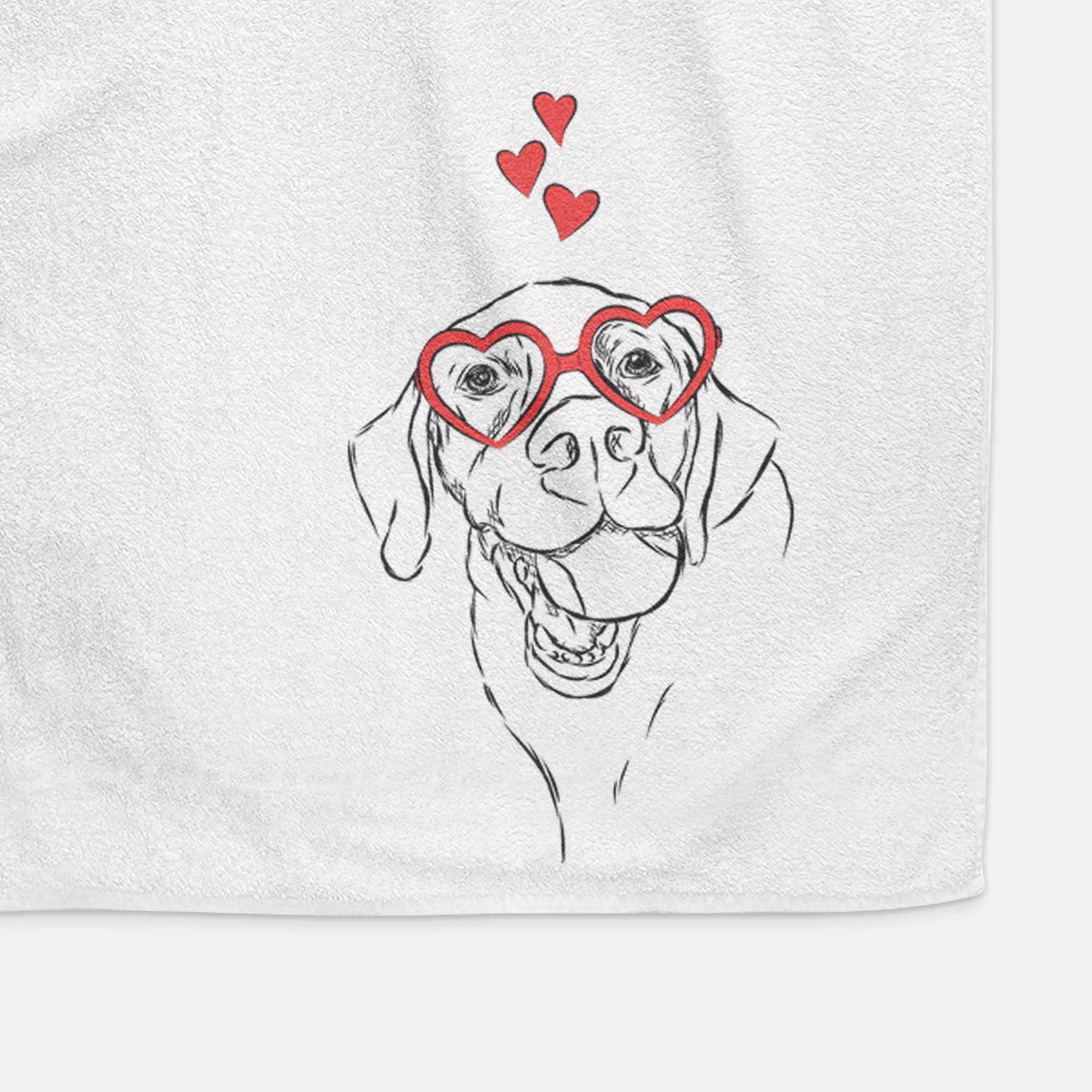 Bailey the Labrador Retriever Decorative Hand Towel