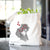 Bailey the Long Haired Dachshund - Tote Bag