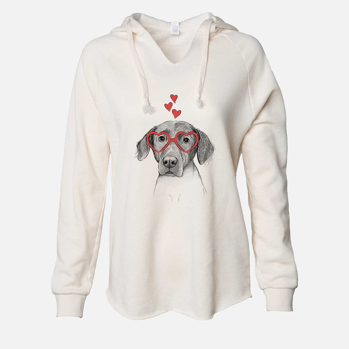 Valentine Baldwin the Mixed Breed - Cali Wave Hooded Sweatshirt