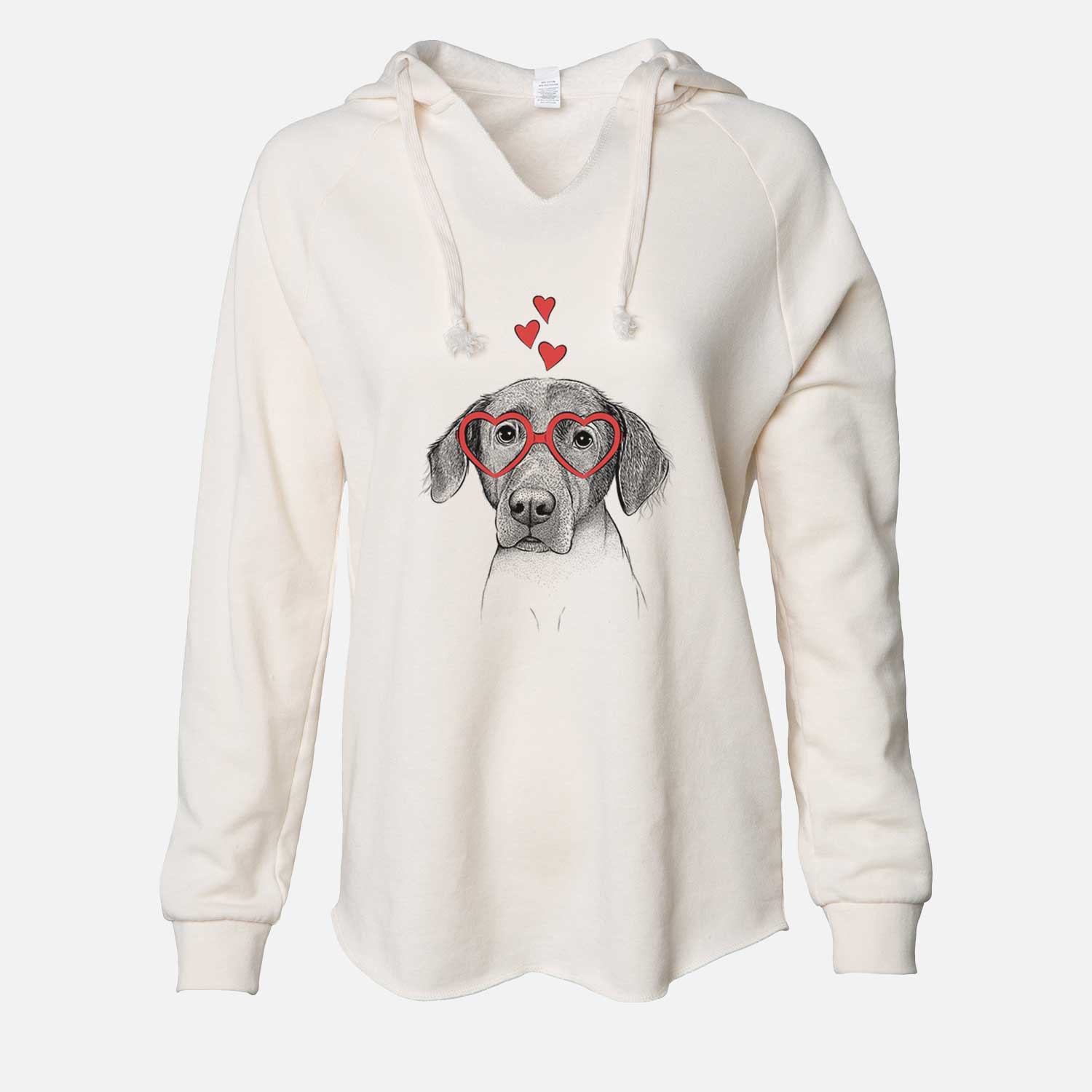Valentine Baldwin the Mixed Breed - Cali Wave Hooded Sweatshirt